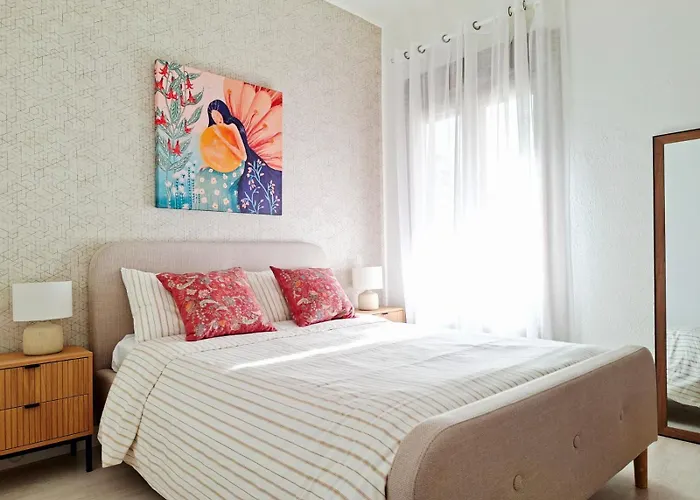 A 5 Min A Pie Del Centro, Cama 1'60, Wifi Y Netflix 圣维森特-德拉巴尔克拉